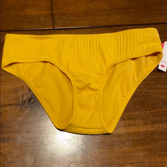 Xhilaration Rib-Knit Cheeky Hipster SwimBottom - Picture 2 of 9